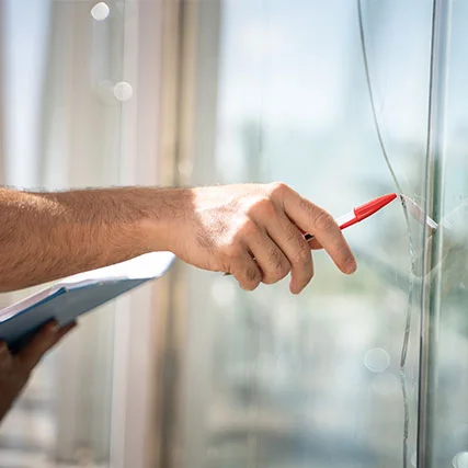 broken glass repair in Vero Beach, FL